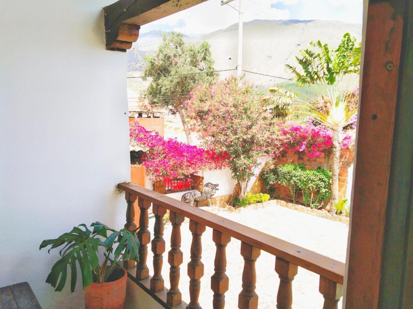 Hostal Balcon De Anita Rancho Tranquera Villa de Leyva Exterior foto